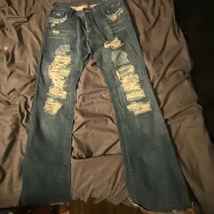 vintage american eagle bootcut jeans